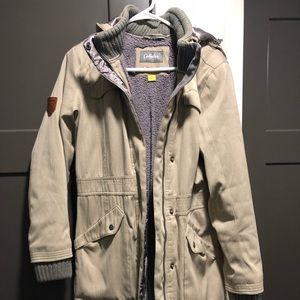 Cabelas long winter jacket.